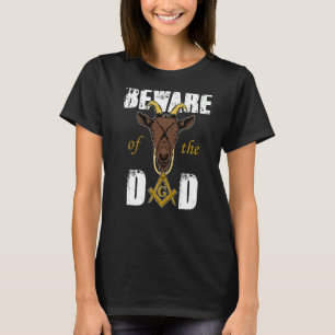 Camiseta Cuidado com o Pai dos capangas Freemason D