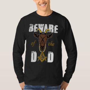 Camiseta Cuidado com o Pai dos capangas Freemason D