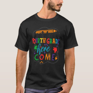 Camiseta Cuidado Com O Quarto Ano Aqui Eu Venho Meninas De