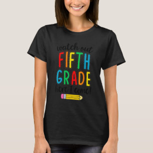 Camiseta Cuidado Com O Quinto Ano, Volto À Escola