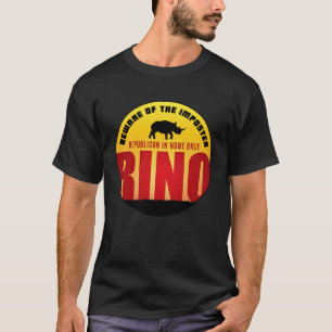 Camiseta Cuidado com o RINO