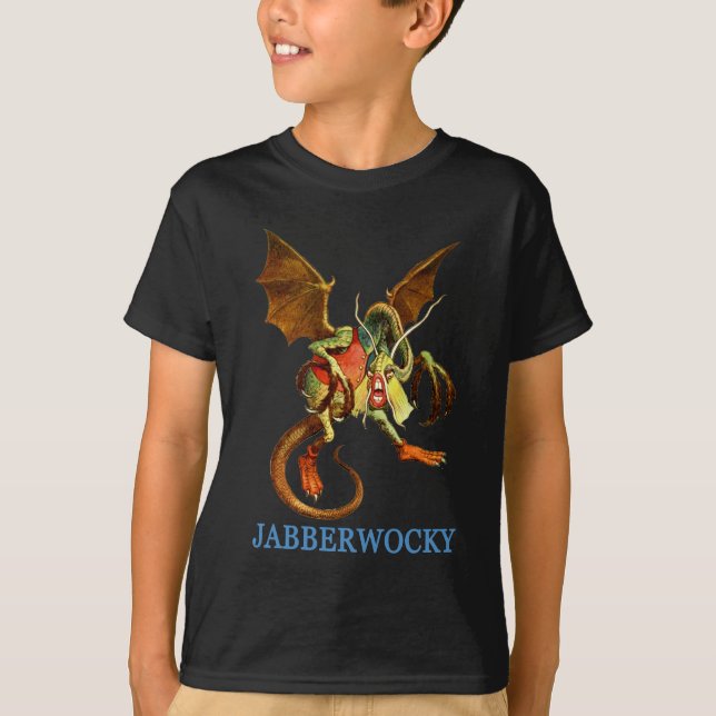 CAMISETA CUIDADO COM O SONHADO JABBERWOCKY (Frente)