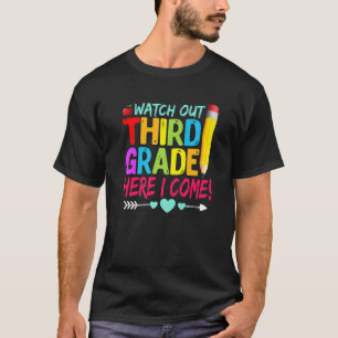Camiseta Cuidado Com O Terceiro Ano, Volto À Escola