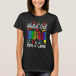 Camiseta Cuidado Com O Terceiro Ano, Volto À Escola