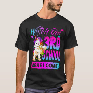 Camiseta Cuidado Com O Terceiro Grau Aqui Eu Vim A Escola U