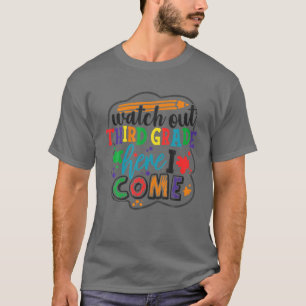 Camiseta Cuidado Com O Terceiro Grau Aqui Eu Volto Ao 3º Gr