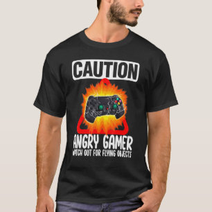 Camiseta Cuidado Com Os Jogadores Irritados Cuidado Com Os