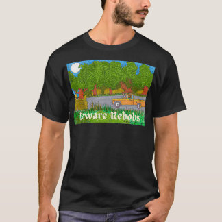 Camiseta Cuidado com os macacos voadores de lenda do Vale d