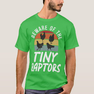 Camiseta Cuidado Com Os Pequenos Raptores Frigoríficos De A