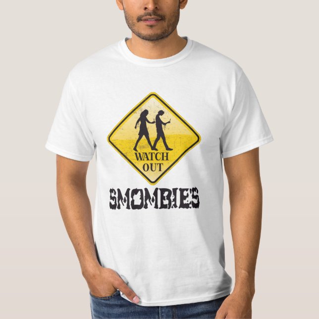 Camiseta Cuidado com os Smombies (Frente)