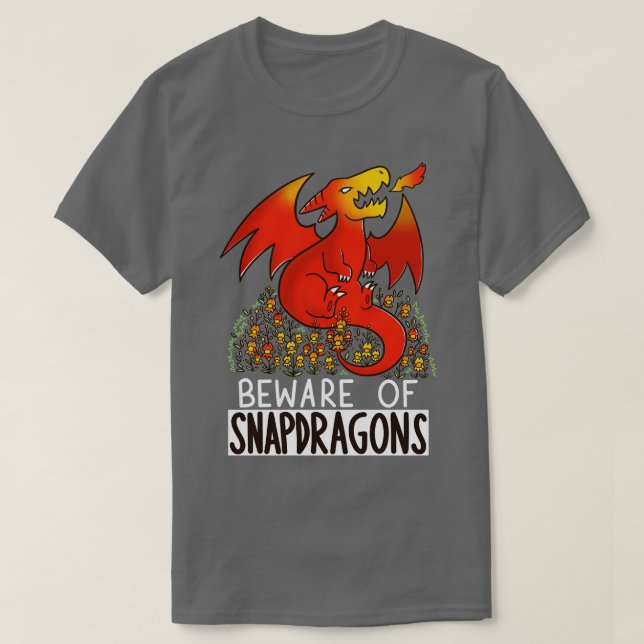 Camiseta Cuidado com os Snapdragons (Frente do Design)