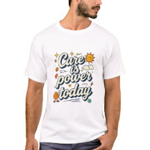 Cuidado É Poder Hoje Design de Citação Retro Sol