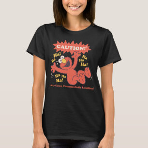 Camiseta Cuidado Elmo Rindo à Frente