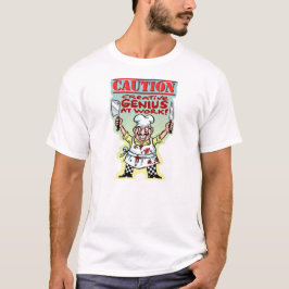Camiseta "CUIDADO - Genial Criativa no Trabalho"