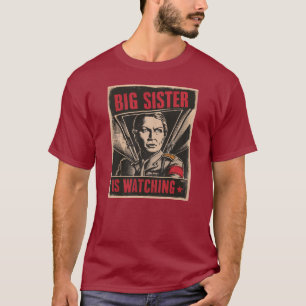 Camiseta Cuidado, Irmã Grande está assistindo