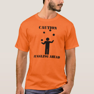 Camiseta Cuidado: Mnanipulação adiante
