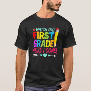 Camiseta Cuidado No Primeiro Ano, Volto À Escola