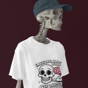 Camiseta CUIDADO: PAI EM T-Shirt SELVAGEM - Coluna SEM FIM