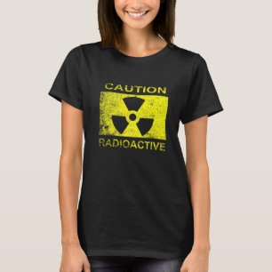 Camiseta CUIDADO RADIOATIVO Premium