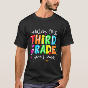 Camiseta Cuidado Terceira Série Aqui Vou Eu De Volta à Esco