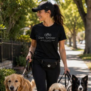 Camiseta Cuidador de Animais de Estimação Certificado em Be