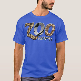 Camiseta Cuidador de zoológico estampa de animal da savana