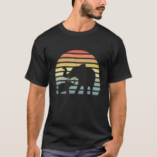 Camiseta Cuidador de Zoológico Retrô Elefante Safari de Ani
