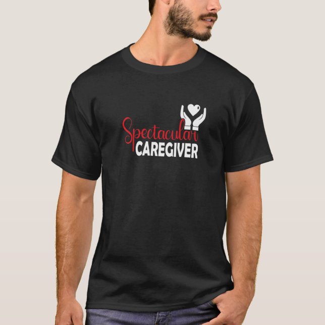 Camiseta Cuidador Espetacular (Frente)