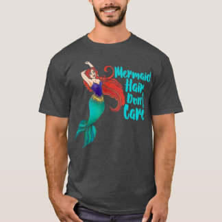 Camiseta Cuidados com a Sereia Hair Donx27t