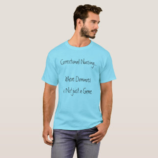 Camiseta Cuidados correccionais
