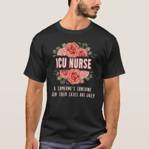 Camiseta Cuidados Críticos Intensivos de Enfermeiro da UTI