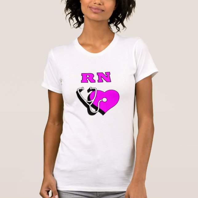 Camiseta Cuidados de cuidados do RN (Frente)