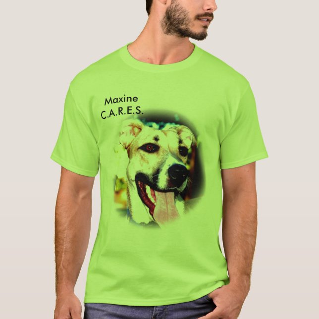 Camiseta CUIDADOS - Maxine (Frente)