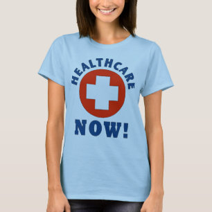 Camiseta Cuidados médicos agora!