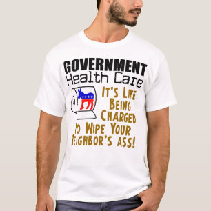 Camiseta Cuidados médicos do governo