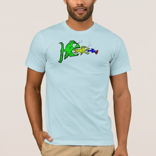 Camiseta Cuidadoso o que você come (Frente)