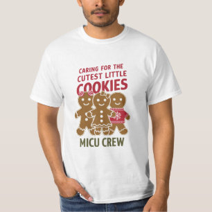 Camiseta Cuidando dos Biscoitinhos Mais Fofos Enfermeira de