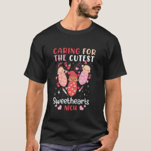 Camiseta Cuidando dos Queridinhos Mais Fofos Enfermeira da 