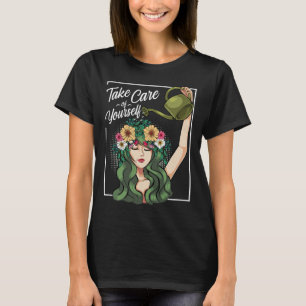 Camiseta Cuidar Do Seu Próprio Corpo Mental Positivo