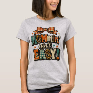 Camiseta Cuidar dos Filhos Não É Fácil Vida de Mãe Retrô Gr