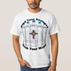 Camiseta Cuide da sua empresa Beba sua água