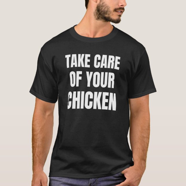 Camiseta Cuide do Seu Frango - Ditado de Futebol (Frente)