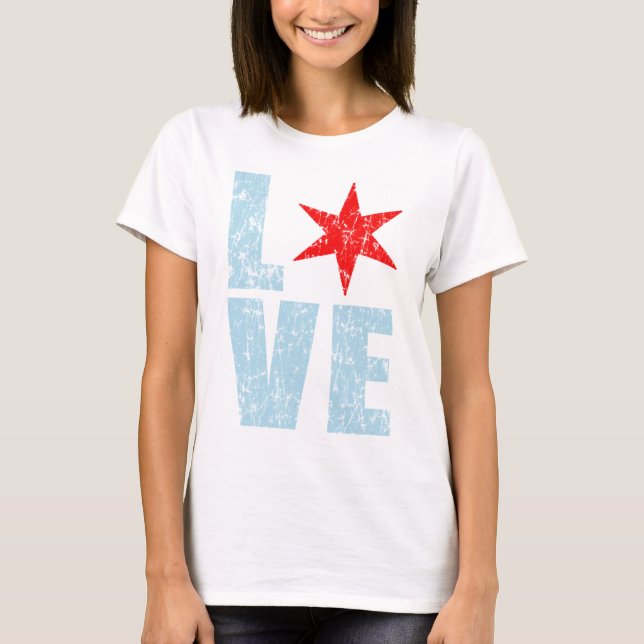 Camiseta Cuide Love Chicago (Frente)