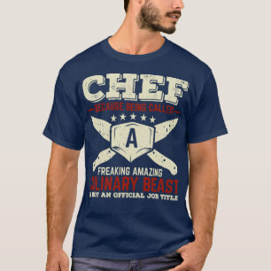 Camiseta Cuisine Cook Gift Engraçado