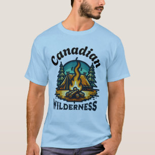 Camiseta Cuja natureza canadense é bonita/ personaliza