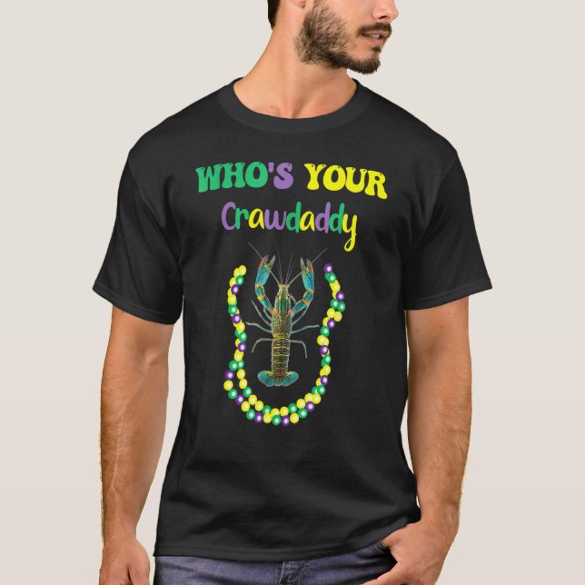 Camiseta Cujo Crawaddy Crawfish Jester Miçanga Cores M (Frente)