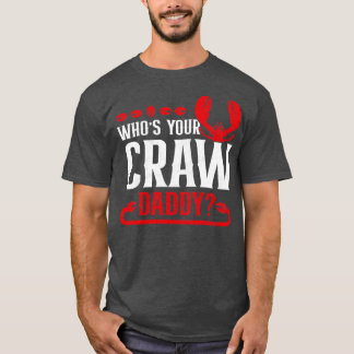 Camiseta Cujo Crawdaddy Engraçado Cajun Crawfish