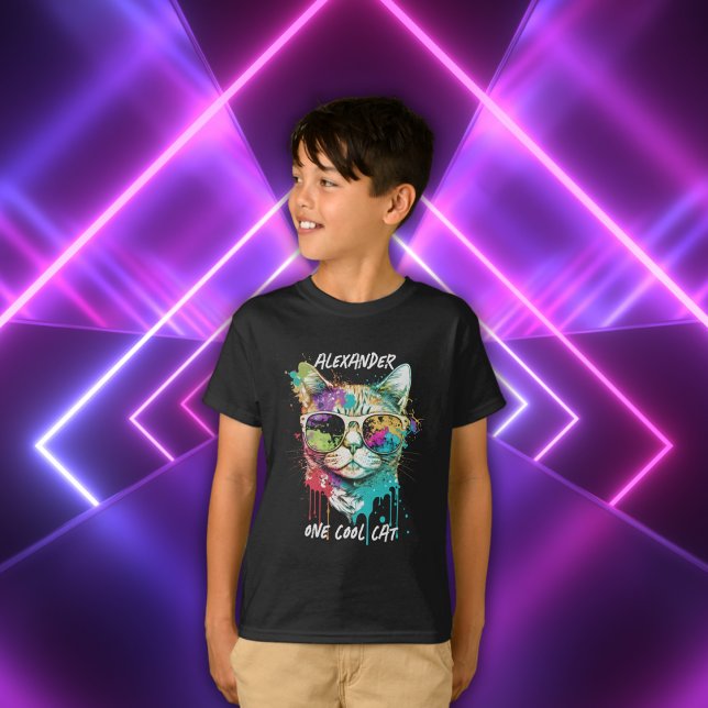 Camiseta Cujo nome personalizado é um Legal óculos escuros  (Criador carregado)