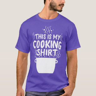 Camiseta Culinária do Cook Chef cozinhar