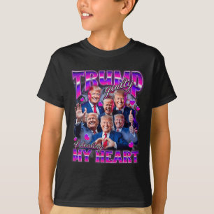 Camiseta Culpado Por Roubar Meu Coração Rosa Trump Trump Ga